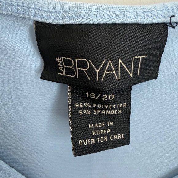 3-PACK BUNDLE! PLUS SIZE (18/20)_Lane Bryant Tank Top (periwinkle, white, black) - Picture 3 of 9